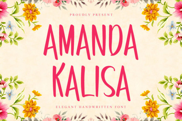 Amanda Kalisa Font for Creative Projects