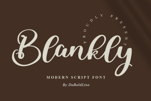 Blankly: A Stylish Font for Business