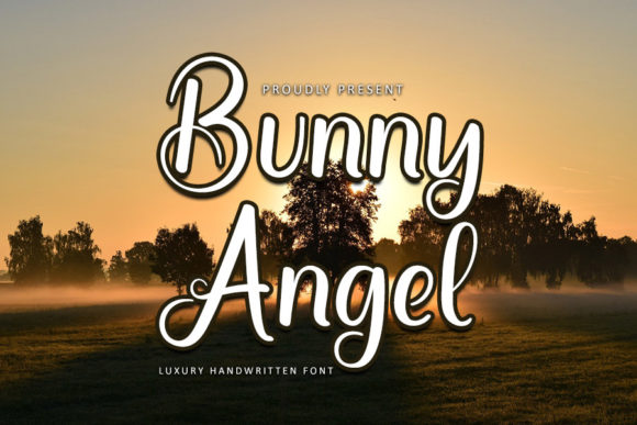 Bunny Angel: A Stylish Handwritten Font