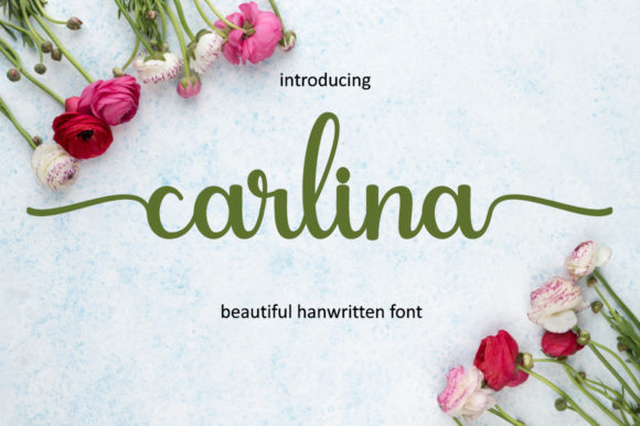 Carlina: A Script Font for Real-World Design