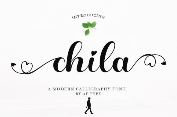 Chila: Elegant Script Font for Crafters