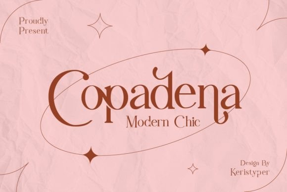 Copadena: A Handwritten Font for Creative Marketing