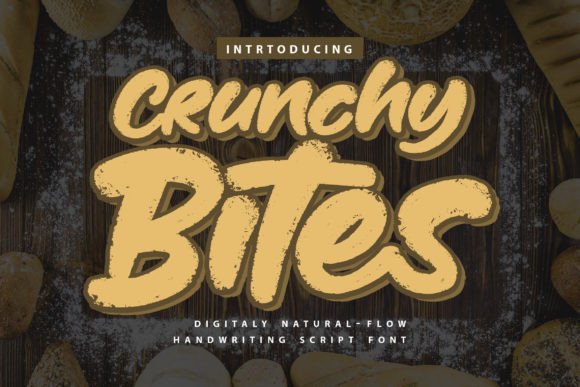 Crunchy Bites: A Bold Font for Business
