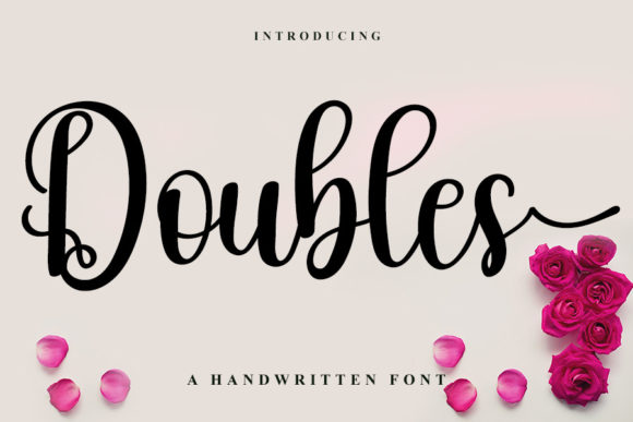 Doubles: A Stylish Handwritten Font