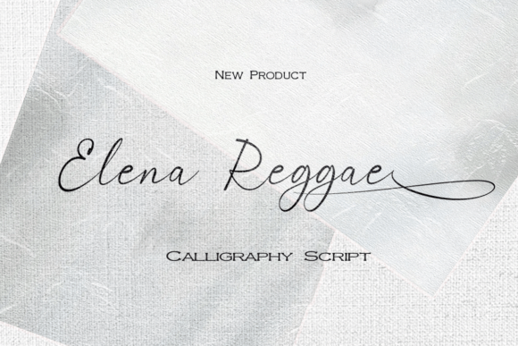 Elena Reggae Font for Creative Projects