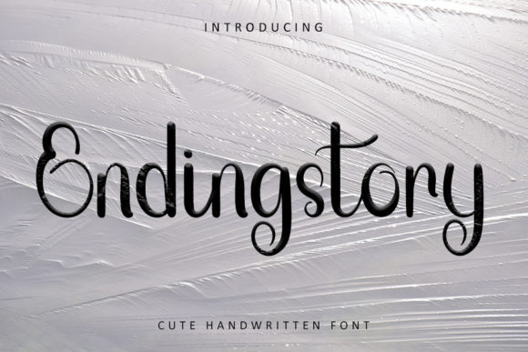 Endingstory: A Font for Business Elegance