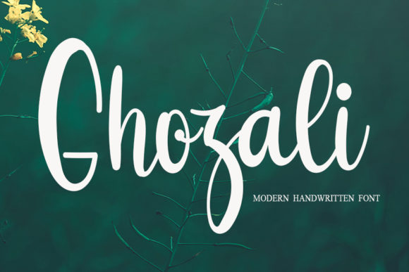 Ghozali Font: Handwritten Elegance for Crafters