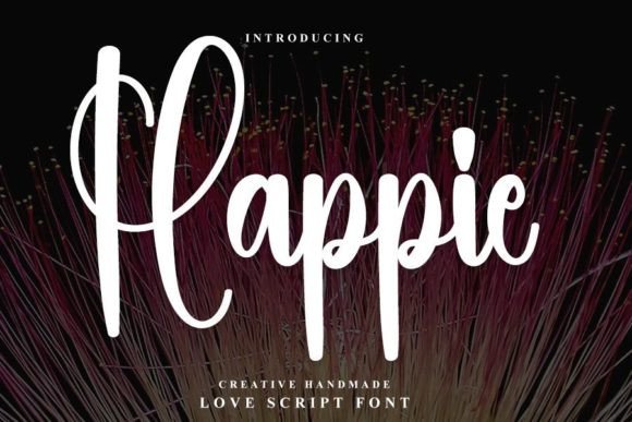 Happie Font: Stylish Handwritten Type for Crafters