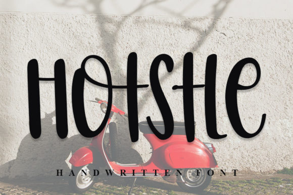 Hotstle: A Stylish Handwritten Font for Web Design