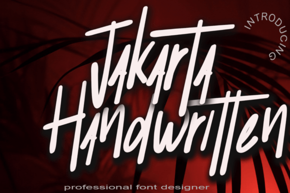 Jakarta Handwritten: A Stylish Script for Modern Branding