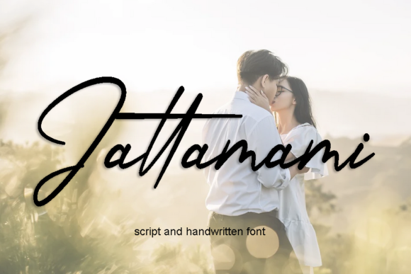 Jattamami Font: Elegant Script for Editorial Design