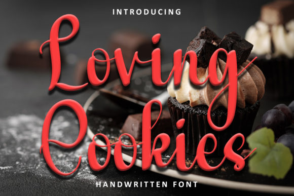 Loving Cookies: A Trendy Handwritten Font