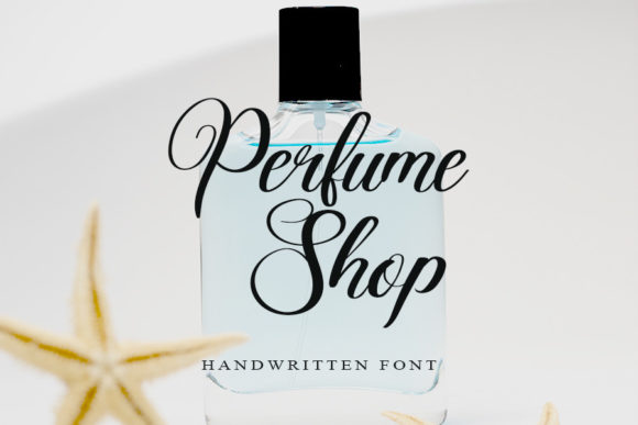 Perfume Shop Font for Editorial Design