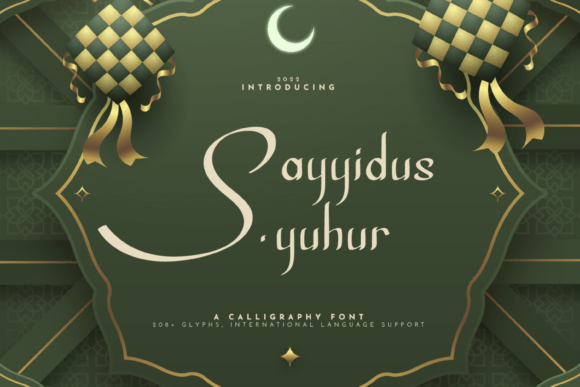 Sayyidus Syuhur Font for Business