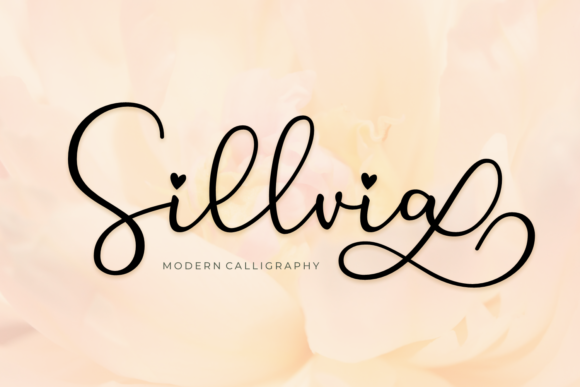 Sillvia: A Luxurious Script Font