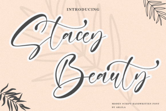 Stacey Beauty: A Elegant Script Font