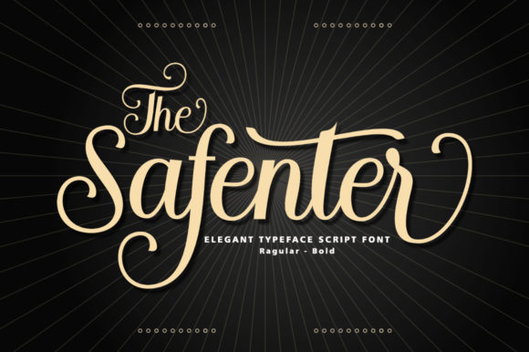 The Safenter: A Script Font for Modern Web Design