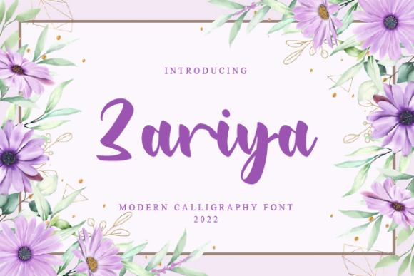 Zariya: A Beautiful Font for Business